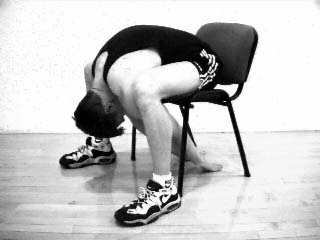 Seated Bent-over Lower Back Stretch