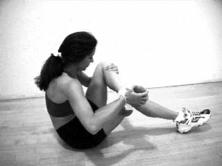 Seated Glute Stretch (Floor)