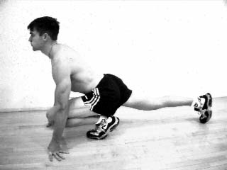 Bentover Lunge Stretch
